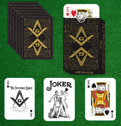 Invisible Lodge Marked Playing Cards